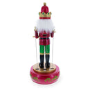 Animated Nutcracker Drummer Musical Figurine - Winter Music Box 13 Inches
