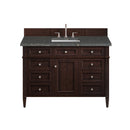 James Martin Brittany 48" Single Bathroom Vanity, Burnished Mahogany