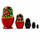 Set of 5 Olesya Wooden Nesting Dolls 3.5 Inches