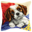 Cushion cross stitch kit "Dog" 9523