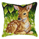 Cushion cross stitch kit "Roe deer" 9566