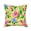 Cushion cross stitch kit "Roses on the beighe background" 99009