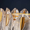 Nehora Linear Crystal Chandelier