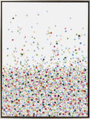 Nelse Multicolor Polka Dot Pattern Wall Art - Clearance