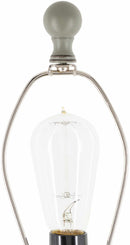 Nelspruit Gray Resin Floor Lamp - Clearance