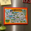 Greetings From Nebraska Magnet | 4" x 2" | Nebraska State Historical Society