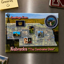 Greetings From The Cornhusker State Magnet | 4" x 2" | Nebraska State Historical Society