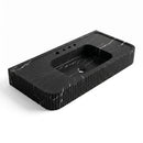 Nero Marquina Marble Fluted Wall-Mount Sink - 48"x20"x5" - Honed