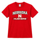 Youth Nebraska N Huskers Tee | Red | Multiple Sizes | Lou's Sporting Goods | 22N9YT