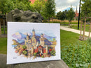 Neuschwanstein Castle Counted Cross Stitch Kit by Merejka K-201