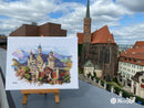 Neuschwanstein Castle K-201 Counted Cross-Stitch Kit