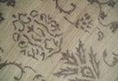 Neutral 8x10 Hand Knotted Camel and Brown Floral Traditional Antique Style Wool Area Rug
