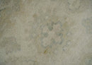 Neutral Tone Traditional Camel and Silver Antique Style Hand knotted Wool Area Rug