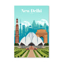 New Delhi Canvas - Studio 324