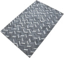 Handmade 5x8 Gray and Ivory Chevron Viscose Area Rug