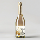 New Year Bubbly Champagne Label