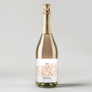 New Year Pop Champagne Label