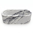 New York Marble Rectangular Bathtub - 32"x73"x24" - Honed