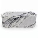 New York Marble Rectangular Bathtub - 32"x73"x24" - Honed