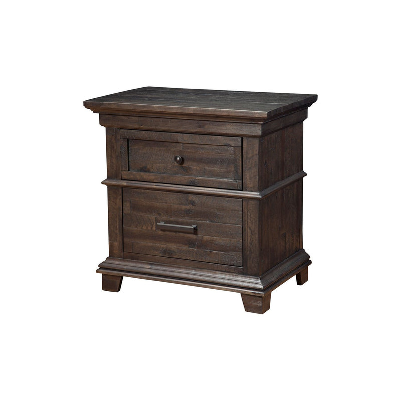 Newberry Nightstand, Salvaged Grey