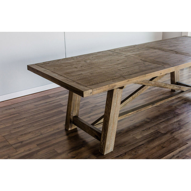 Newberry Rectangular Dining Table, Weathered Natural