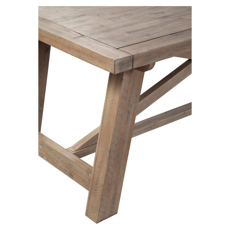 Newberry Rectangular Dining Table, Weathered Natural