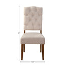 Newberry Side Chairs, Medium Brown