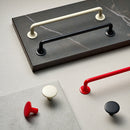 Tango Matte Black Cabinet Knob and Handle