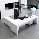 Newton · Executive Desk w/ Mobile Storage