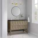 James Martin Emmeline 48" Single Bathroom Vanity, Pebble Oak