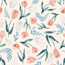 Watercolored Tulips Wallpaper