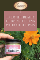 Nipple Salve Herbal Nipple Cream for Breastfeeding Comfort, Unscented