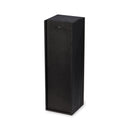 Black 1-Bottle Wooden Wine Box