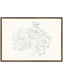 Vase of Flowers Sketch