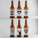 No. 1 Dad Beer Label Set