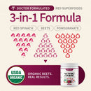 Nitric Oxide Organic Beets - Mixed Berry Flavor