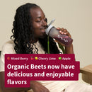 2 Organic Beets + Free Shaker