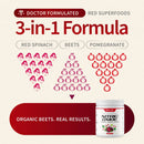Nitric Oxide Organic Beets - Cherry Lime Flavor