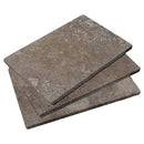 Noce Tumbled Bullnose Travertine Pool Coping 12x24 5cm
