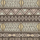 Monticello Global Brown/Blue Area Rug