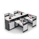 Norven · L-Shaped Cubicle Office Workstation