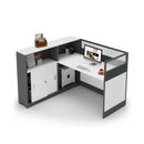 Norven · L-Shaped Cubicle Office Workstation