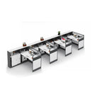 Norven · L-Shaped Cubicle Office Workstation