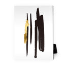 Noir Brushwork C Desktop Canvas