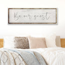 Be Our Guest Sign