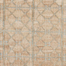 Rice Dusty Sage Fringed Jute Carpet