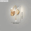 DecorBites™ Nordic Art Deco LED Swan Wall Lamp  for Bedroom Bedside wall Living Room Hallway Indoor Lighting