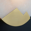 Nordic Art Wall Lamp with Copper Design for Living Room Lighting