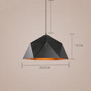 Nordic Balcony Bar Individual Single Head Restaurant Creative Geometric Chandelier