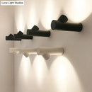 Nordic black adjustable led wall lamp – bedroom spotlight
